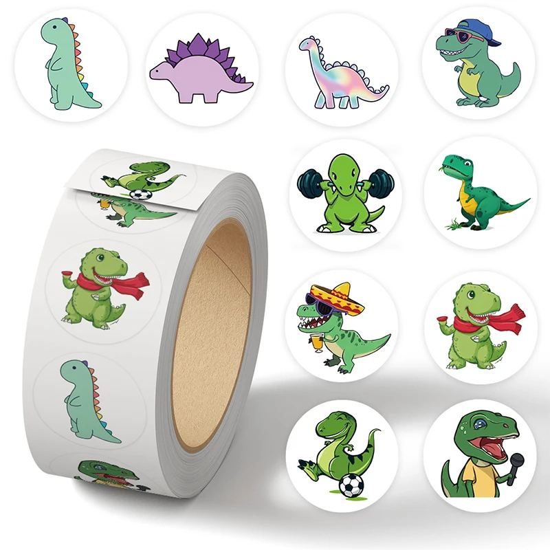 500 szt. Naklejek w rolce z kr – Pet Supplies Rewards recenzja i cena