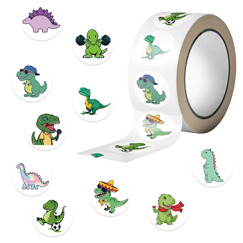 500 szt. Naklejek w rolce z kr – Pet Supplies Rewards recenzja i cena